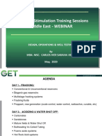 Carlos Saravia & Get - Training Trial Sesiosns Fracking & Stimulations May 2020 Rev 1