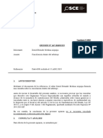 167-19 - TD. 15444725 - DAVID BERNABE MEDINA AIQUIPA - Conciliación dentro del arbitraje