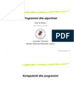 Programimi Dhe Algoritmet PDF