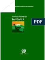 Investment Policy Review of Tanzania UNCTAD