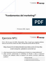 "Fundamentos Del Marketing!": Primavera 2020, Agosto