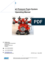 RTP / High Pressure Foam System Operating Manual: For Use With Godiva Prima Pumps