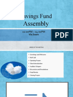 Savings Fund