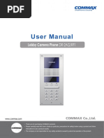 User Manual: Lobby Camera Phone DR-2AG/RF1