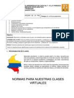 0° Dimensión Socio Afectiva - Pac Tercer y Cuarto Periodo - Septiembre 01