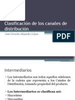 Clasificación de Los Canales de Distribución