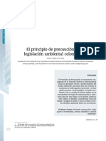 El principio de precaución en la legislación ambiental colombiana.pdf