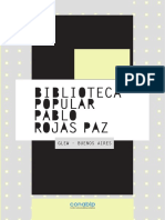 Biografías - BP Carlos Rojas Paz - Glew - BsAs PDF