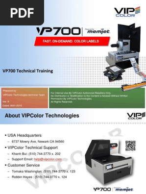 vip 700 printer