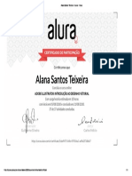 Alana Santos Teixeira - Cursos - Alura - Introdução Illustrator