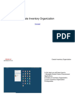 Create Inventory Organization