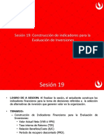 Construcción de indicadores financieros para evaluar inversiones