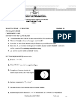 Term 1 t3 P1. G9 Maths ST P 2020