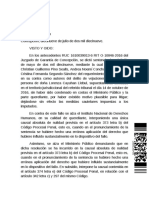 Fallo Ca Conce Recurso Nulidad Contra Sentencia Absolutoria en Caso Lorenza Cayuhan