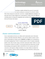 Lecture Notes: Lecture 1.4: Power Semiconductors