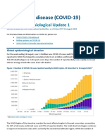 Coronavirus Disease (COVID-19) : Weekly Epidemiological Update 1