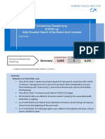 Coronavirus Disease 2019 (COVID-19) Daily Situation Report of The Robert Koch Institute