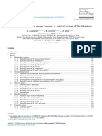 xposiciones ocupacionales en cánceres raros una revisión crítica de la literatura