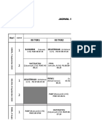 JADWAL PELAJARAN MASA COVID PERIODE 7 September - 12 September 2020