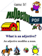 Name The Adjectives