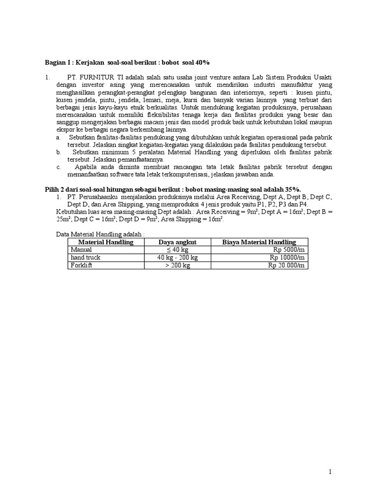 Soal Uas Ptlf Gasal 14 15