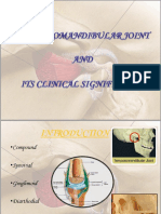 1.TEMPOROMANDIBULAR JOINT AND ITS CLINICAL SIGNIFICANCE (1)