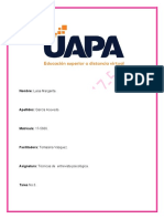 Tarea 6 Tecnicas de La Entrevista Psicologica (Luisa) .