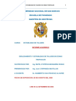 Informe academico DESLIZAMIENTO Y ESTABIIDAD DE TALUDES EN ZONAS TROPICALES