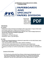 Attrition Analysis of ITC PSPD, Coimbatore