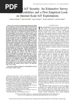 Demystifying IoT Security - An Exhaustive Survey On IoT Vulnerabilities and A First Empirical Look On Internet-Scale IoT Exploitations PDF