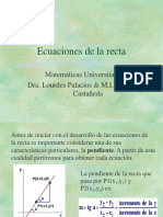 Ecuaciones de La Recta PDF