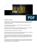 How To Trade The Secret Stock Market