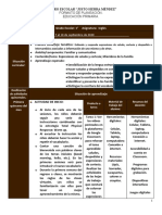 Planeación Agosto - Septiembre 1er Grado