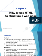 How To Use HTML To Structure A Web Page: Murach's Html5 and CSS3 (3rd Ed.), C3 © 2015, Mike Murach & Associates, Inc