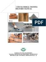 Material and Concrete Testing Lab Manual PDF