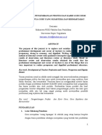 Pentingnya Pengembangan Profesi Guru Demi Terwujudnya Guru Yang Sejahtera1