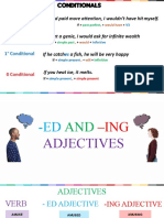 Ed - Ing Adjectives