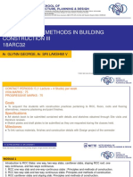Materials and Methods in Building Construction Iii 18ARC32: Ar. Glynn George, Ar. Sri Lakshmi V