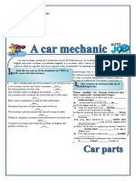 Mechanical Engineering Student Diagnosing Car Issues