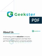 Geekster Brochure