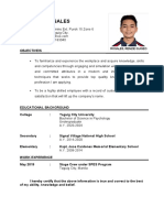 RENZIE Resume (Application)