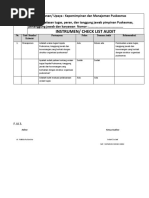 Cecklist Audit Uraian Tugas