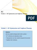 Module 4 DT - RF Optmisation and Neighbour Planning - 2
