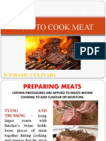 Ways To Cook Meat: Icp/Basic Culinary
