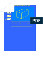 RECTANGLE TANK CALCULATOR