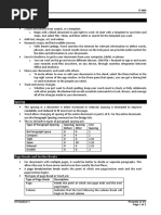 Word Features: Type of Paragraph Spacing Spacing Before Spacing After Line Spacing