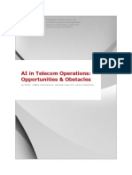 Oracle - AI in Telecom Operations Opportunities Obstacles
