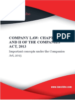 Important Concepts Under The Companies Act, 2013-1597306232