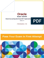 Oracle 1z0-975 Exam Cloud Implementation Essentials