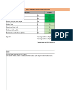 Rivet Joint Plate Tear - Tensile Strength Calculation